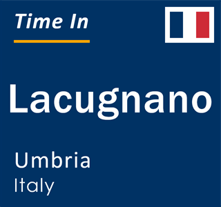 Current local time in Lacugnano, Umbria, Italy