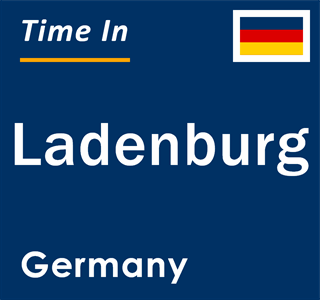 Current local time in Ladenburg, Germany