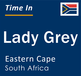 Current local time in Lady Grey, Eastern Cape, South Africa