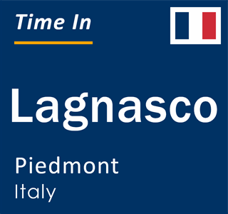 Current local time in Lagnasco, Piedmont, Italy