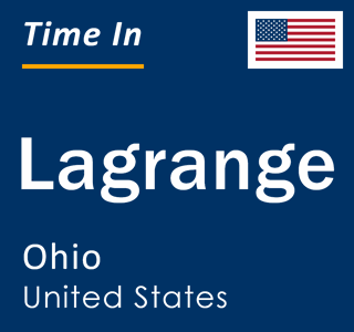 Current local time in Lagrange, Ohio, United States