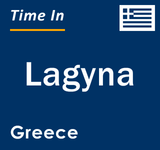 Current local time in Lagyna, Greece