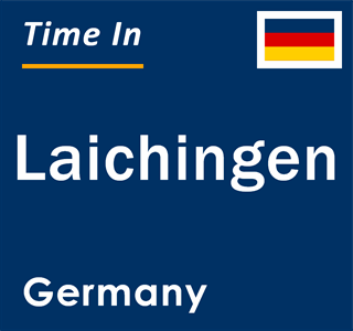 Current local time in Laichingen, Germany