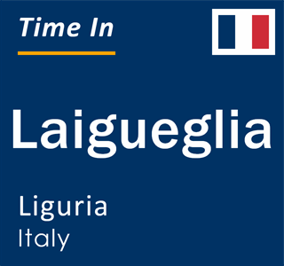 Current local time in Laigueglia, Liguria, Italy
