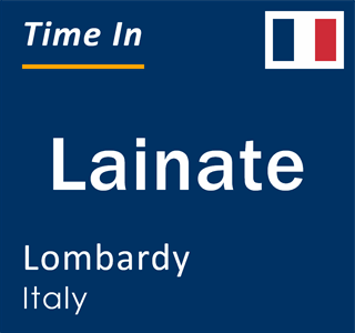 Current local time in Lainate, Lombardy, Italy