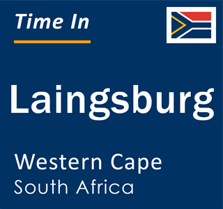 Current local time in Laingsburg, Western Cape, South Africa
