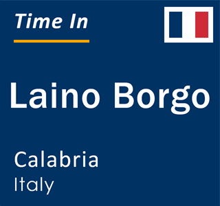 Current local time in Laino Borgo, Calabria, Italy