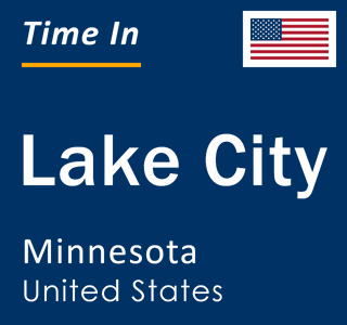 Current local time in Lake City, Minnesota, United States