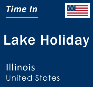 Current local time in Lake Holiday, Illinois, United States