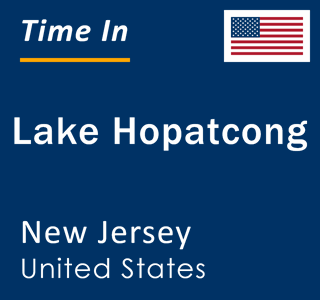 Current local time in Lake Hopatcong, New Jersey, United States