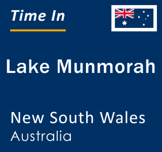 Current local time in Lake Munmorah, New South Wales, Australia