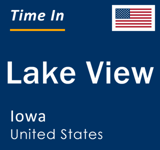 Current local time in Lake View, Iowa, United States