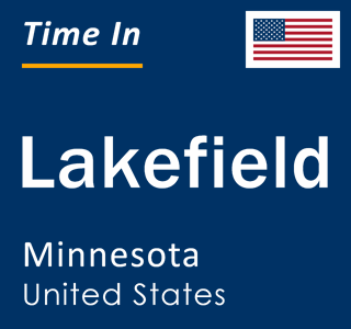 Current local time in Lakefield, Minnesota, United States