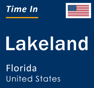 Current local time in Lakeland, Florida, United States