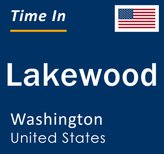 Current local time in Lakewood, Washington, United States