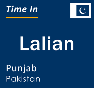 Current local time in Lalian, Punjab, Pakistan