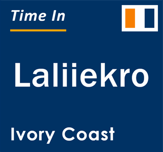 Current local time in Laliiekro, Ivory Coast