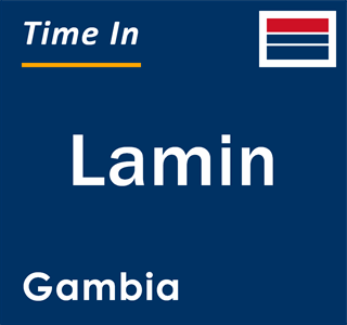Current local time in Lamin, Gambia