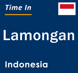 Current local time in Lamongan, Indonesia