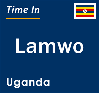 Current local time in Lamwo, Uganda