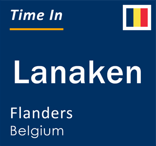 Current local time in Lanaken, Flanders, Belgium