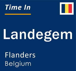 Current local time in Landegem, Flanders, Belgium