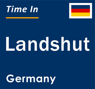 Current local time in Landshut, Germany