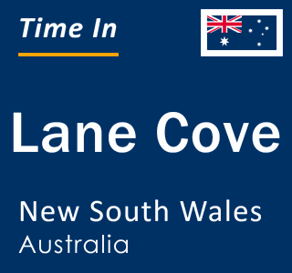 Current local time in Lane Cove, New South Wales, Australia