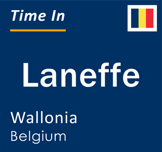 Current local time in Laneffe, Wallonia, Belgium