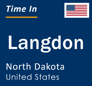 Current local time in Langdon, North Dakota, United States