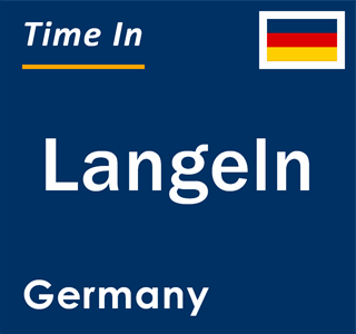 Current local time in Langeln, Germany