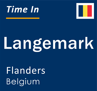 Current local time in Langemark, Flanders, Belgium