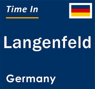 Current local time in Langenfeld, Germany