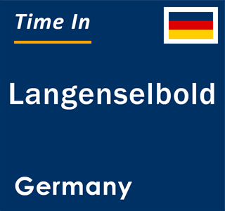 Current local time in Langenselbold, Germany