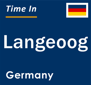 Current local time in Langeoog, Germany