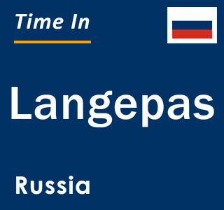 Current local time in Langepas, Russia