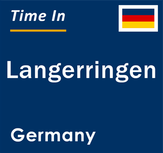 Current local time in Langerringen, Germany