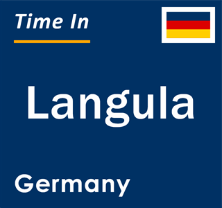 Current local time in Langula, Germany