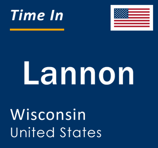 Current local time in Lannon, Wisconsin, United States