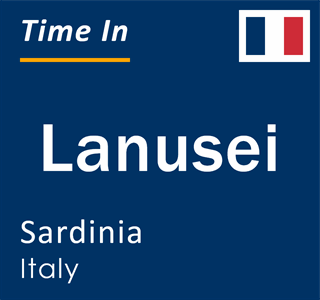 Current local time in Lanusei, Sardinia, Italy