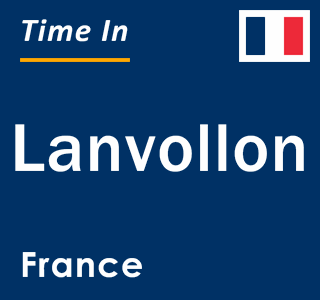 Current local time in Lanvollon, France