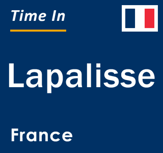 Current local time in Lapalisse, France