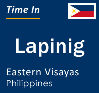 Current local time in Lapinig, Eastern Visayas, Philippines