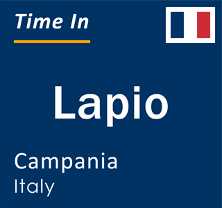 Current local time in Lapio, Campania, Italy