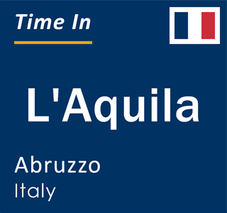 Current local time in L'Aquila, Abruzzo, Italy