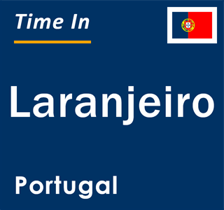Current local time in Laranjeiro, Portugal