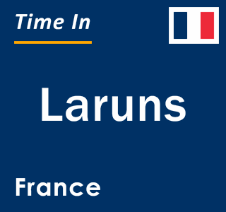 Current local time in Laruns, France