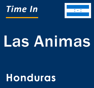 Current local time in Las Animas, Honduras