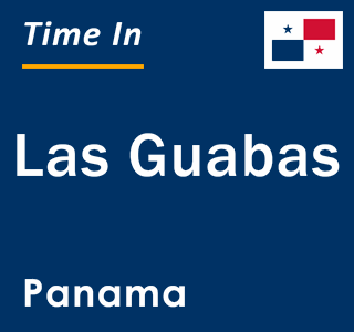 Current local time in Las Guabas, Panama