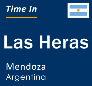 Current time in Las Heras, Mendoza, Argentina
